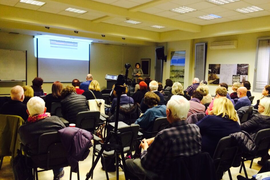 הבמה ללימודי השואה – סדרת הרצאות לחברי העמותה ללימוד נושא השואה והעולם היהודי ערב השואה